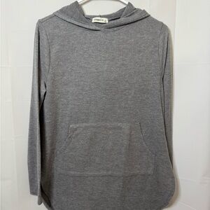 Ginger G Gray Hooded Women's Sweater